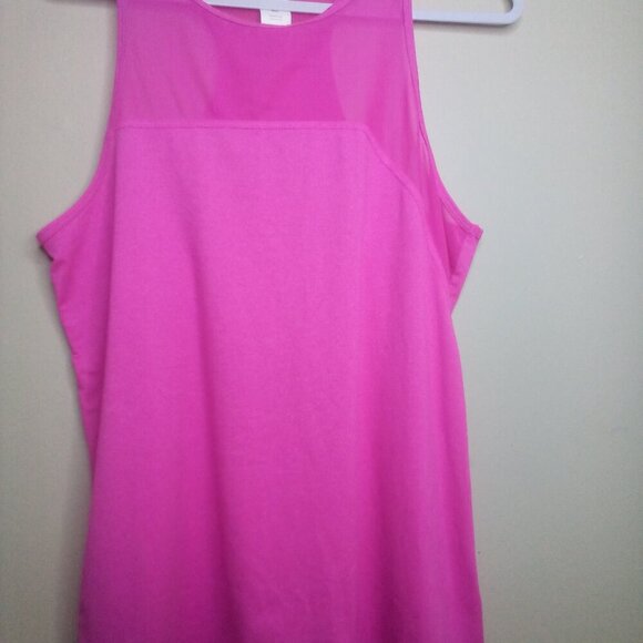 BCG Tank Top XL Women Racer Back Open Back Active Pink - Picture 7 of 15